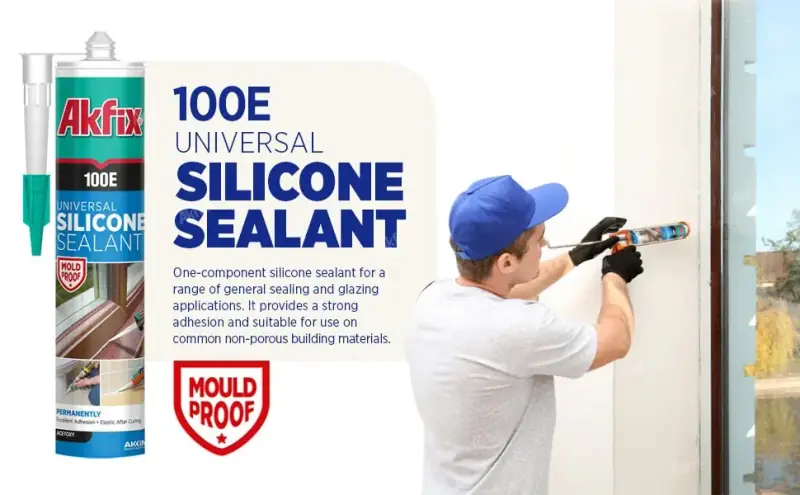 Akfix 1100E Silicone Universel Acétique - vue 2