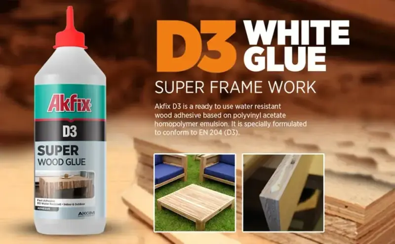 Akfix D3 Colle Bois Vinylique - vue 2