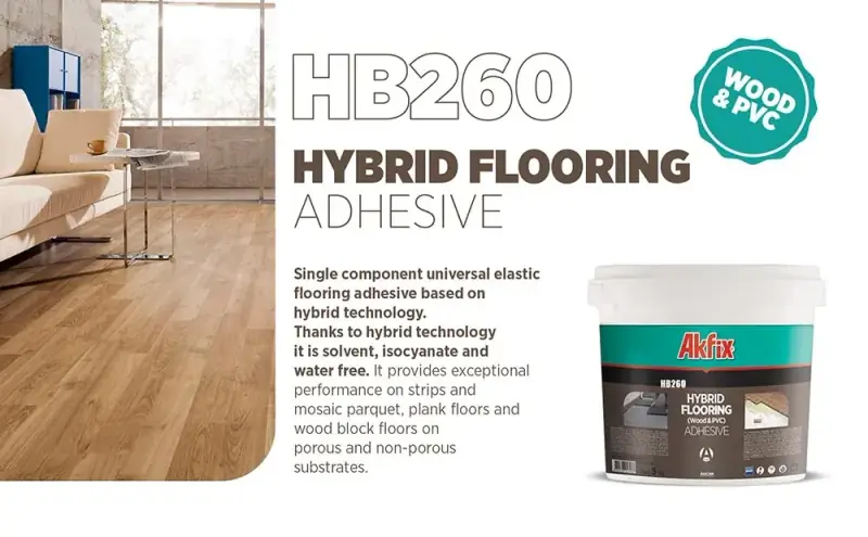 Akfix HB260 Colle Hybride Flooring - vue 2