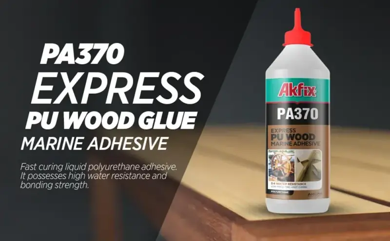 Akfix PA370 Colle Bois PUR Express D4 Marine - vue 2
