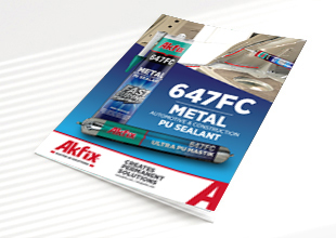 Couverture brochure 647FC Metal Automotive & Construction PU Sealant (version détaillée)