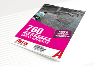 Couverture brochure 760 Multi Purpose Spray Adhesive