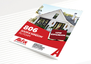 Couverture brochure 806 Door & Window PU Foam