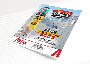 Couverture brochure 962P Concrete Stone & Brick PU Adhesive (version détaillée)