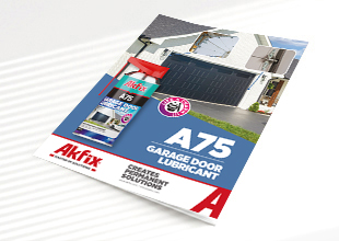 Couverture brochure A75 Garage Door Lubricant
