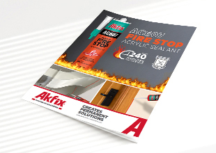 Couverture brochure AC607 Fire Stop Acrylic Sealant