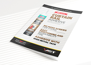 Couverture brochure Curtain Rail Adhesive