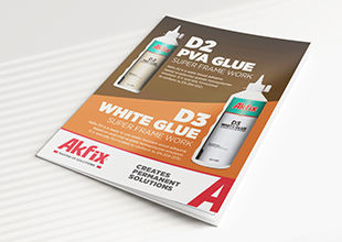 Couverture brochure D2 / D3 PVA Glue