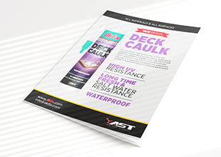 Couverture brochure Deck Caulk Sealant