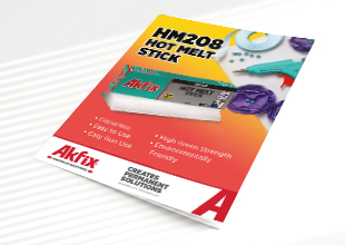 Couverture brochure HM208 Hot Melt Stick