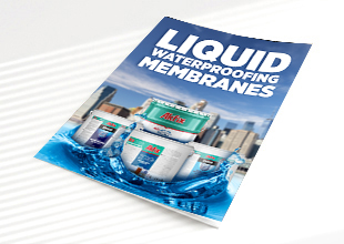 Couverture brochure Liquid Waterproofing Membranes En