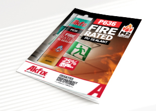 Couverture brochure P636 Fire Rated PU Sealant