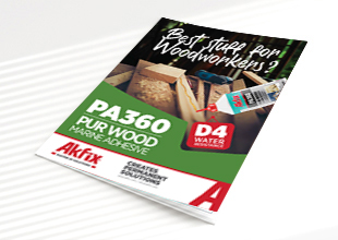 Couverture brochure PA360 PUR Wood Glue (Marine Adhesive)