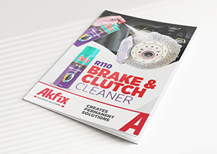 Couverture brochure R110 Brake Clutch Cleaner