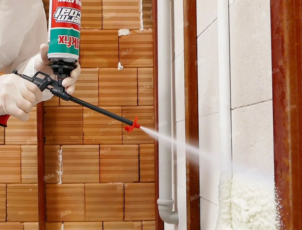 Application ThermCoat isolation thermique pulvérisée