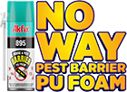 Akfix 895 No-Way Pest Barrier PU Foam