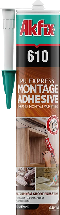 Akfix 610 Adhésif PU Express Transparent - Akfix Maroc