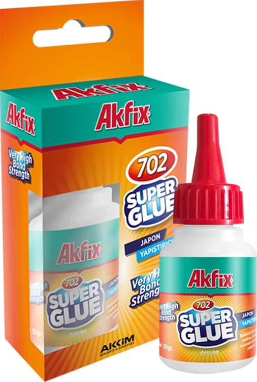 Akfix 702 Super Glue faible viscosité cyanoacrylate - Akfix Maroc