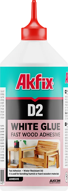 Akfix D2 PVA Colle Bois Blanche Menuiserie - Akfix Maroc