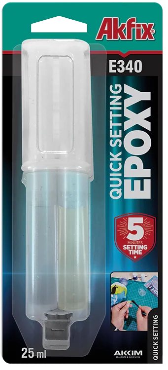 Akfix E340 Quick Set Epoxy Adhesive - Akfix Maroc