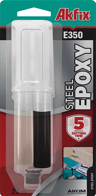 Akfix E350 Steel Epoxy Adhesive - Akfix Maroc