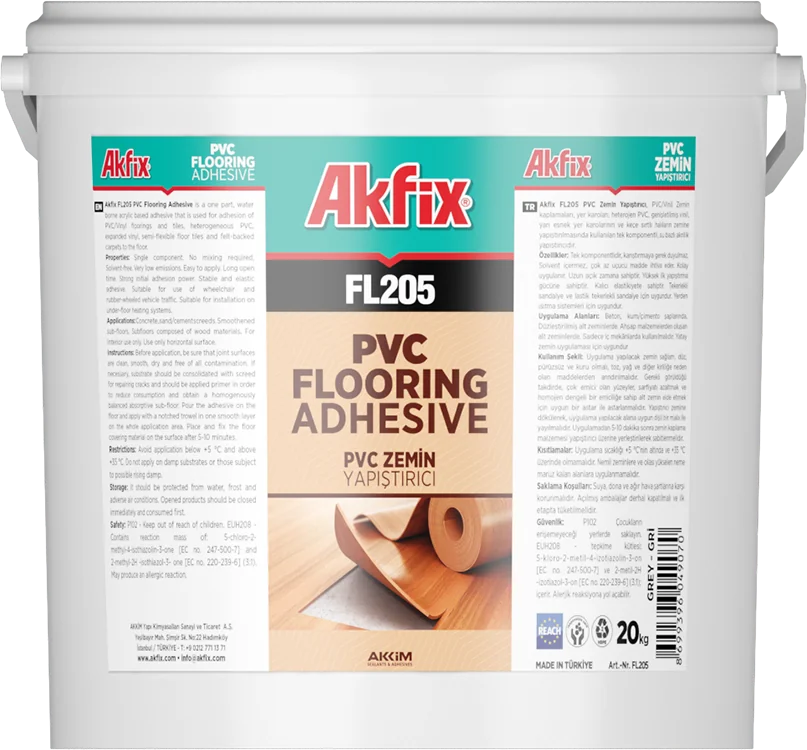 Akfix FL205 Colle PVC Flooring - Akfix Maroc