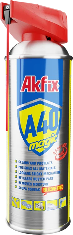 Akfix A40 Magic Spray dégrippant lubrifiant multifonction 200 ml