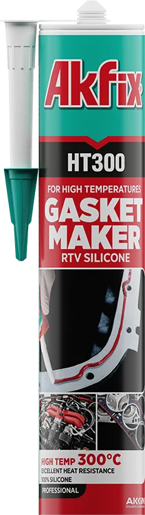 Akfix HT300 Silicone Rouge Haute Température - Akfix Maroc