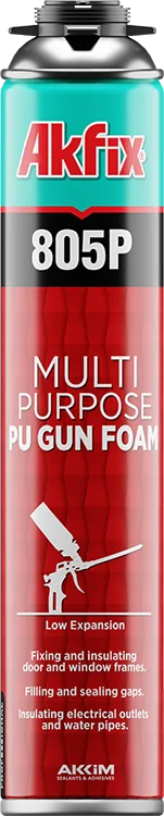 Akfix 805P Mousse PU Pistolable Pro - Akfix Maroc