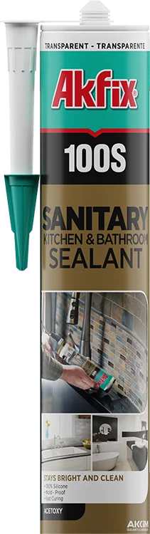 Akfix 100S Silicone sanitaire acétique fongicide - placeholder