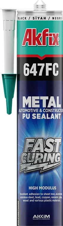 Akfix 647FC Mastic PU Métal Auto-Construction - Akfix Maroc