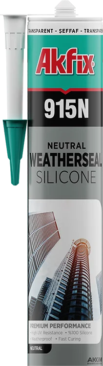 Akfix 915N silicone neutre haute performance façade menuiserie - Akfix Maroc