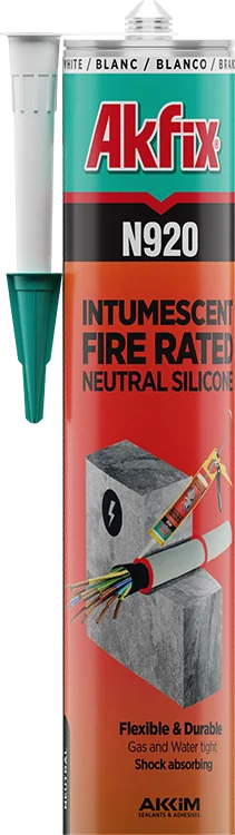 Akfix N920 Silicone Neutre Intumescent Fire Retardant - Akfix Maroc